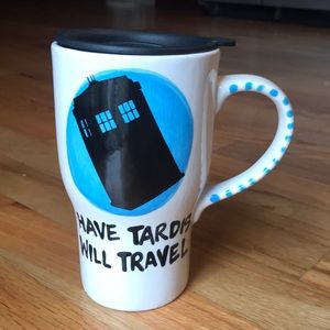 Doctor Who Tardis Travel mug